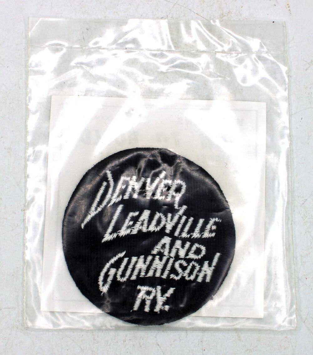 NOS Walthers Denver Leadville & Gunnison Railroad Patch